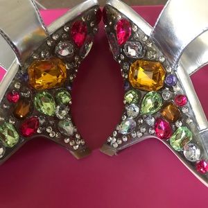 Gorgeous jeweled shoes